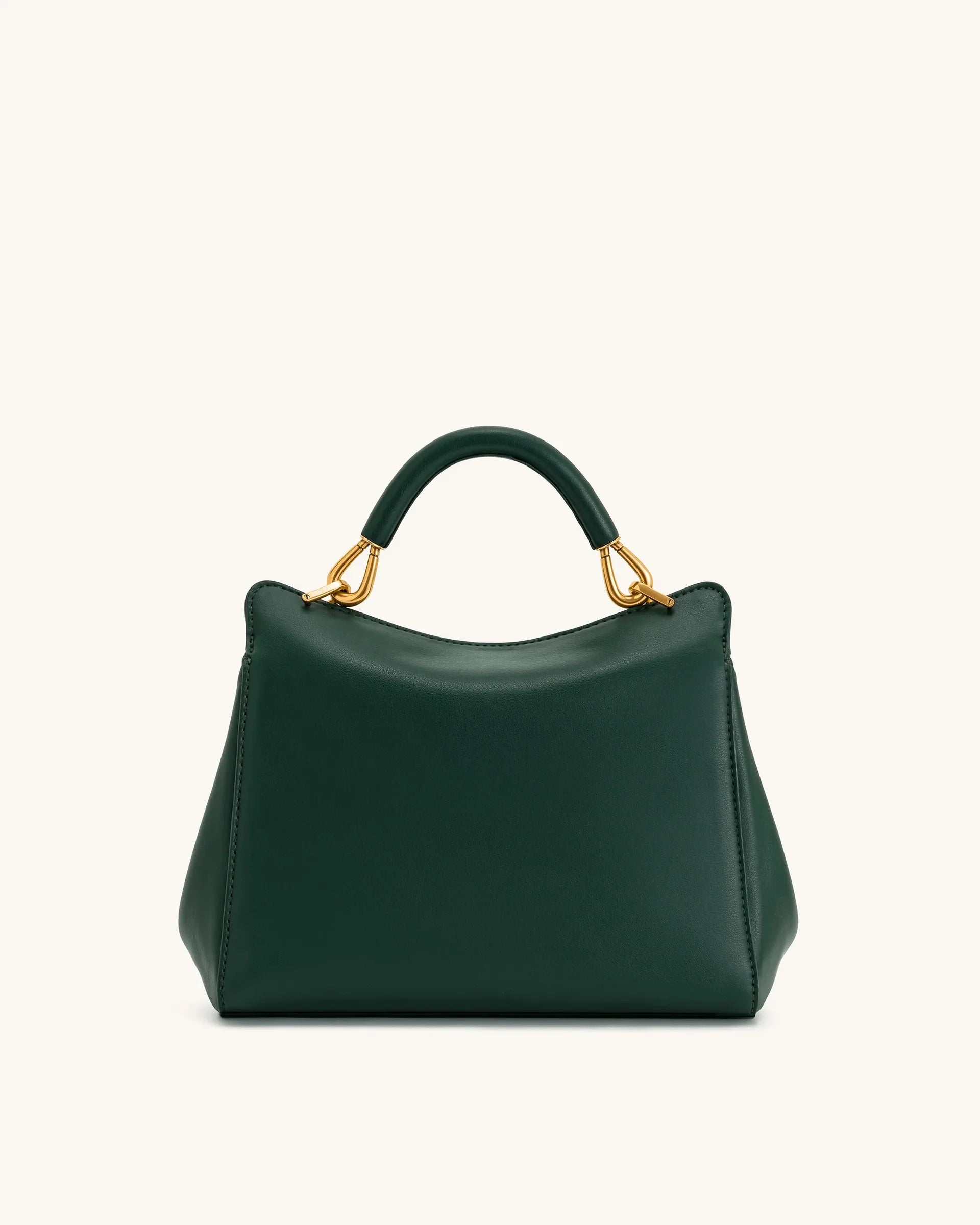 JW PEI Lucia Top-Handle Bag Luxury Designer Crossbody Shoulder Bag for Women Elegant Turn Lock Vegan Leather Messenger Purse