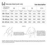 Women Bras Sexy Lace Half Cup Push Up French Style Lingerie Soft Deep V Top Breathable Back Closure Thin Bralette Ropa Mujer