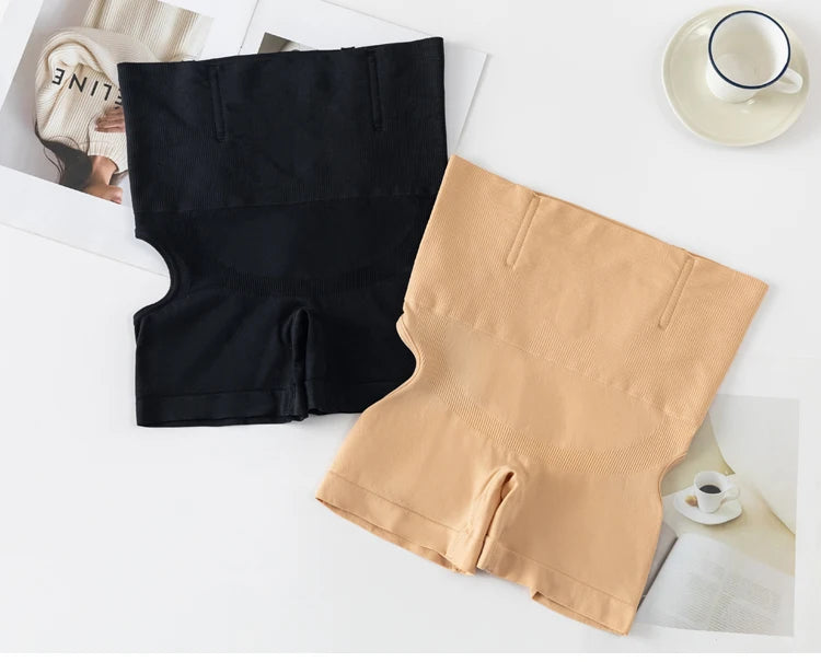 Women High Waist Shaping Control Panty Butt Lifter Shapewear Sexy Show Buttocks Slim Shorts Sexy Underwear Slimming Body Shaper