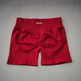DFDK Women High Waist Yoga Shorts Scrunch Butt Lift Workout Shorts Squat Proof Fitness Gym Running Sports Push Up Athletic Leggi