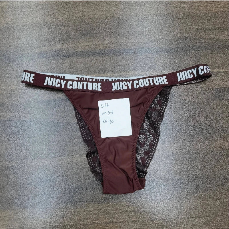 Women's Panties Sexy Juicy Couture Style Underwear Sexy Hot Lingerie T-pants for Ladies Thongs Japanese Women Seamless G-String