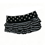 Cute Sweet Millennium Spice Girls Lace Mini Skirt Trendy Elegant Vintage Harajuku Skirt Subculture Fashionable Female Slim Skirt