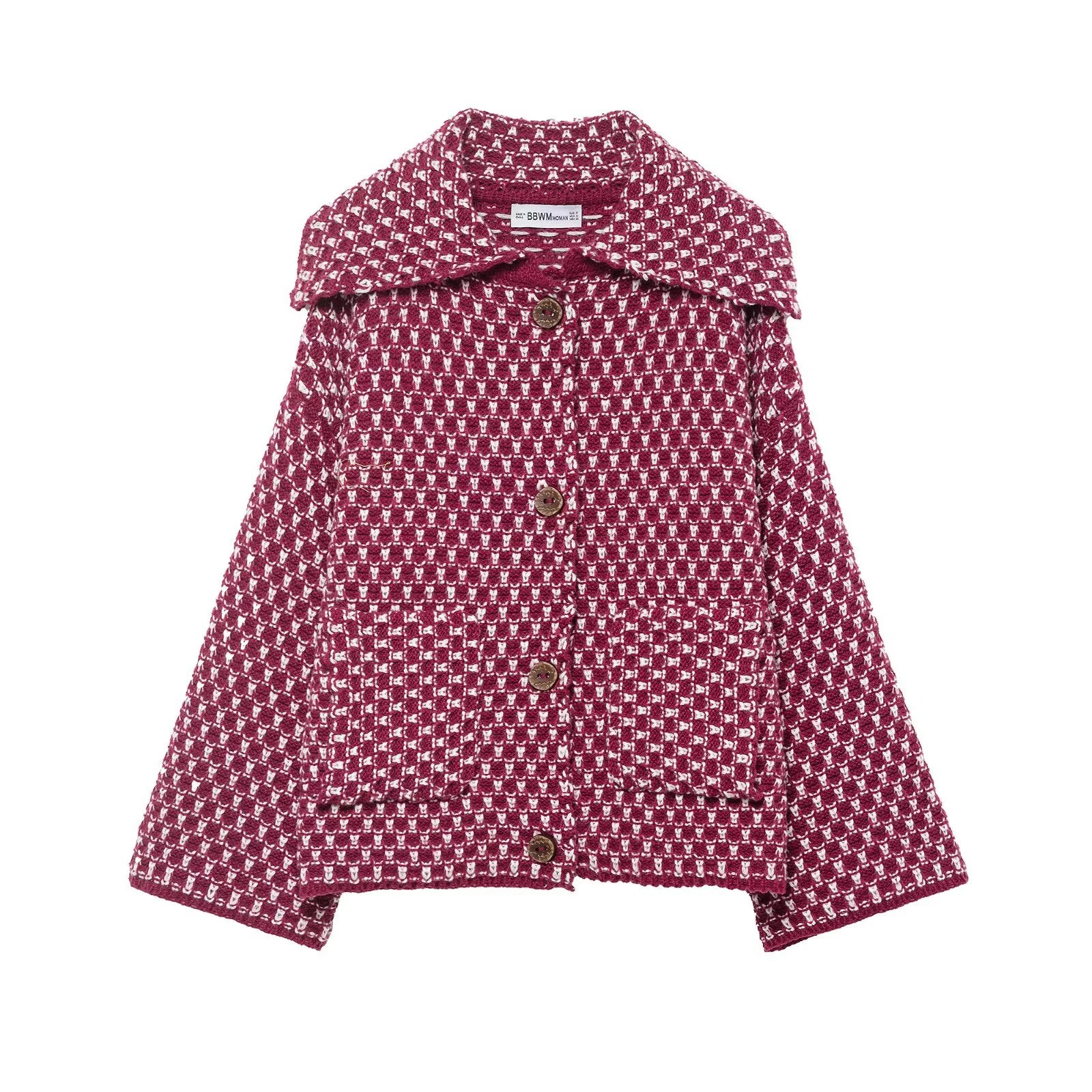 Korean style women's autumn and winter 2025 new loose and slimming casual knitted cardigan temperament jacket