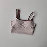 Sports Underwear Bras Top Women's Shockproof Gathering Fitness and Breasts Wearing Yoga Quick-drying Suspender Vests in Summer