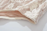 Sexy See Through Lace With Lining Backless Spaghetti Strap Bodysuit Woman Sling Tight Short Jumpsuit Slim Fit Rompers Playsuits
