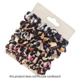 24/50/6pcs Scrunchies Women Velvet accessoires for boutique Cute Leopard High Quality Elastic Headwear Ponytail Hair Tie