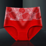 3Pcs/Lot Women's Underwear Plus Size Cotton Panties High Waist Briefs Sexy Lingerie Female Pantys M-5XL Seamless Underpant Girls