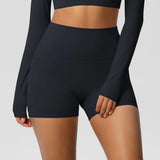 Women Sports Short With PocketedYoga Legging Shorts Squat Proof High Waist Fitness Tight Shorts Quick Drying Cycling Workout Gym
