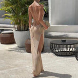 XS - L 12 Colors High Slit Crochet Knitted Tunic Beach Cover Up Cover-ups Beach Dress Beach Wear Beachwear Female Women V5316