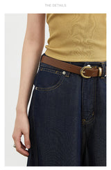 CHIC VEN Women's Jeans Loose Casual New High Waist Split Female Wide Leg Denim Pants  Spring Autumn 2025