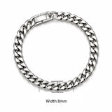 Stainless Steel Braided Double Row Front and Rear Fish Scale Alloy Magnetic Buckle Bracelet with Keel Jewelry New Model