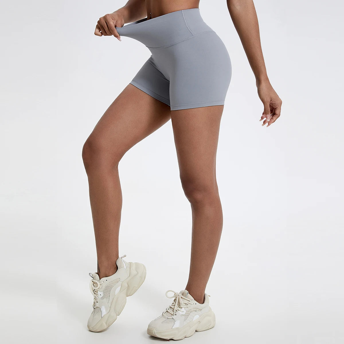 Hearuisavy Summer Running Sports Shorts Women Buttock Lift Leggings Women Cycling Slim Fit Workout Shorts High Waist Yoga Shorts