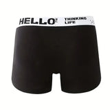 10Pcs Men's Boxer And Briefs Fashion Underwear High Stretch Boxer And Briefs Shorts Breathable Soft Men's Shorts Comfortable
