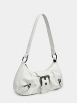 2024 spring hot selling Maillard style retro style small bag spicy girl Y2K wasteland style vintage leather shoulder armpit bag