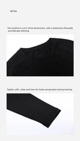 2Pcs Men Compression Sportswear Set Elastic Quick Fit Workout Jogging Training Yoga Fitness Tracksuit for Sports Exercise