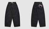 2025 Autumn Winter Women's Denim Jeans Y2K Wide Fit Baggy Jeans Grunge Harajuku Cowboy New In Pants Korean Mom Jeans Punk Retro