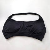 NCLAGEN Impact Sports Bra Women Seamless Halter Top High Support Push-up Open Back Gym wear Fitness Yoga Workout underwear