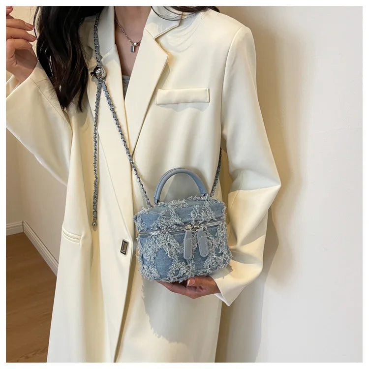 2024 New Designer Single Shoulder Bag Women Fashion Chain Crossbody Bags For Women Brand Ladies Handbags And Purses