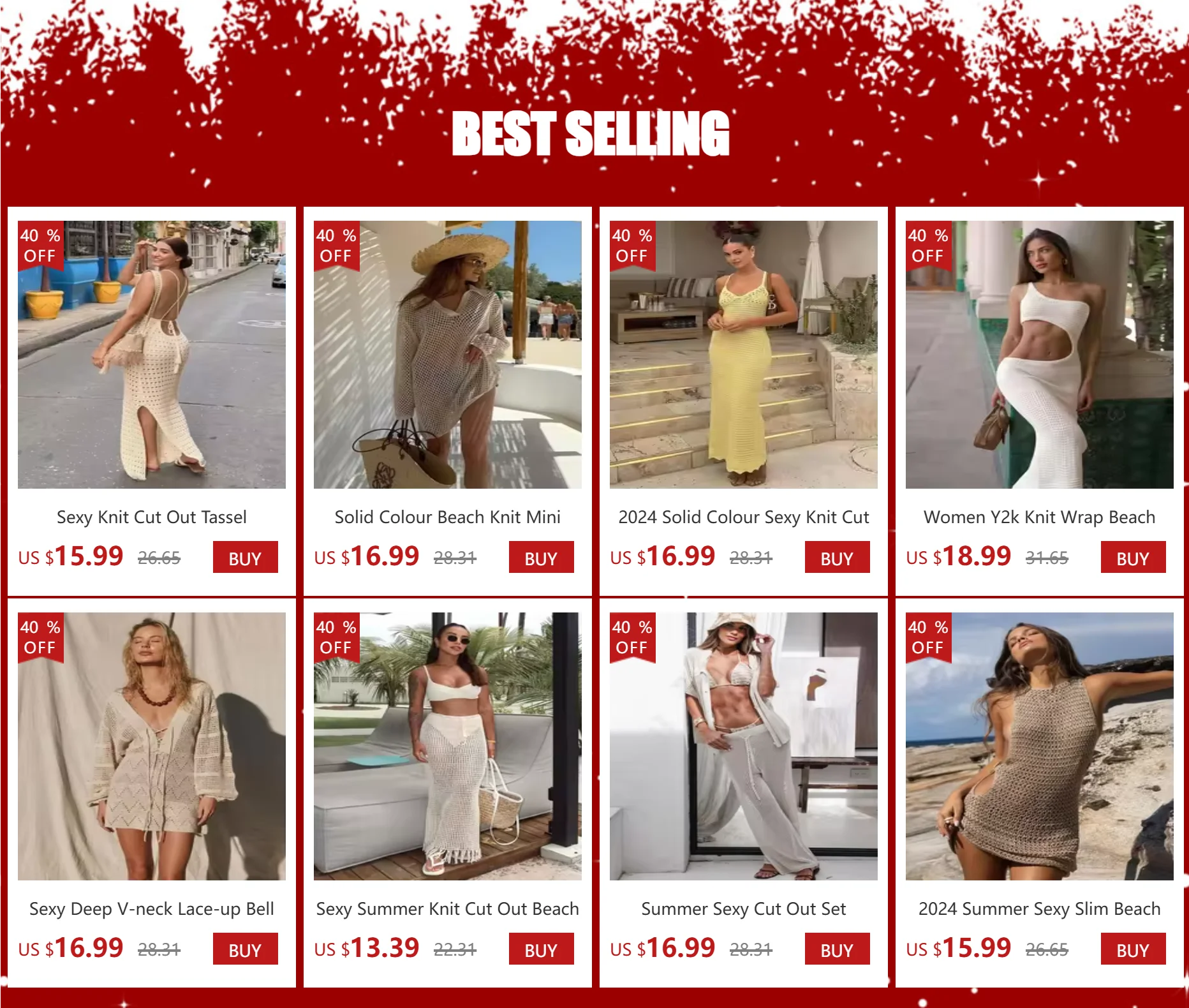 Sexy Crochet Halter V Neck Chic Ruffle Knit Beach Mini Dress 2026 Women Comfy Swimsuit Cover Up Seaside Holiday Club Dresses K58