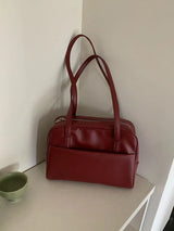 Korean Style Large Capacity Single Shoulder Women's Bag Versatile Vintage Underarm Bag Autumn 2025 New Arrival Tote Bag