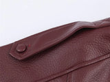 Women's Jacket 2026 Autunm  New Black Long Sleeve Pebble Faux Leather Jacket Motorcycle Style Personality Fashion