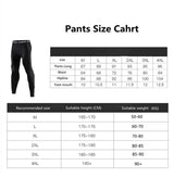 2PCS Men's Compression Sportswear Set Long Sleeve Top Pants Gym Workout Fitness Running Jogging Yoga Training Clothing Suit