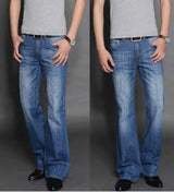 Men's Flared Jeans Loose Men Big-Leg Jeans Men Flared Pants Boot Cut Leg Designer Classic Jeans Multiple Styles Size 28-40