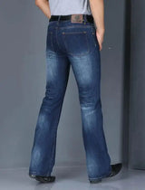 Men's Flared Jeans Loose Men Big-Leg Jeans Men Flared Pants Boot Cut Leg Designer Classic Jeans Multiple Styles Size 28-40