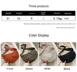 Casual Nylon Hobos Crossbody Bag for Women Designer Shoulder Bags Large Capacity Tote Lady Travel Shopper Bag Female Purses 2025