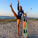 2026 Surfing Sport Swimsuit Long Sleeves Women One Piece Swimsuit  Swimwear Solid Monokini Bathing Suit Tropical Bodysuit Female