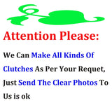 Gold Diamond Flower Evening Clutch Purse Oval Shape Rhinestone Crystal Wedding Bridal Clutches Luxury Phone Handbags