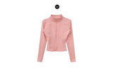 Sun Quick Drying Sports Coat Women's Tight Top Yoga Jacket Long Sleeve Zipper Jacket Running Fitness Women's Jacket S-3XL