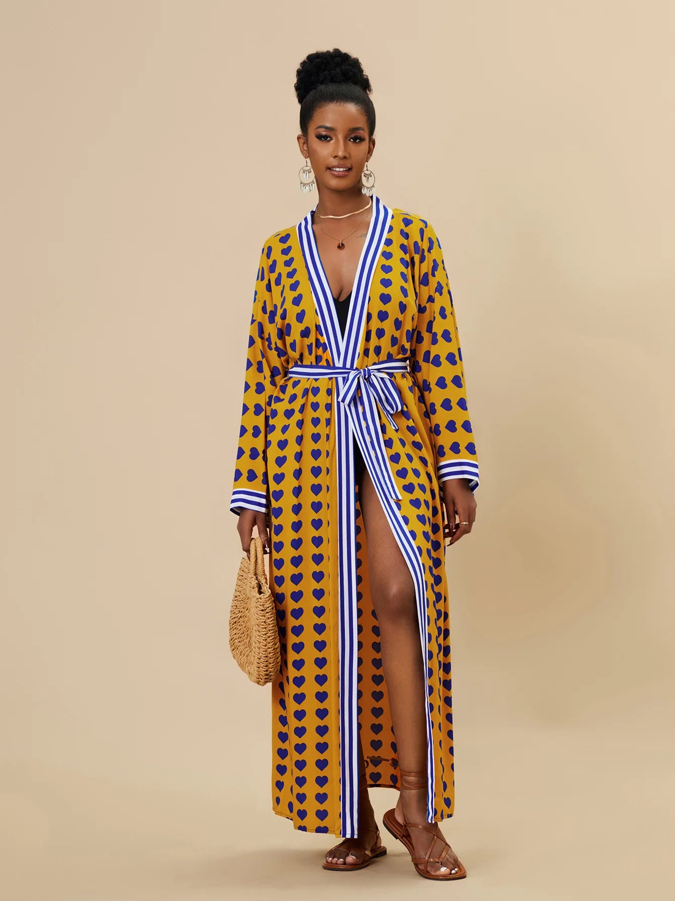 2026 Women Swimsuit Beach Cover Up Dress Sleeve Kaftan Beach Tunic Long Pareos Bikinis Cover Ups Summer Robe Plage Beachwear