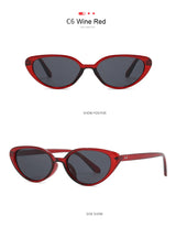 2pcs Retro Small Cat Eye Sunglasses for Women Men Rivet Design Fashion Triangle Sun Glasses Cute Style Multi Color Eyeglasses