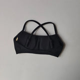 Gathering Shock-proof and Beautiful Back Seamless Sports Bras Gym Women Top Crop Tube Yoga Tops Fitness Scrunch Bum Workout Suit