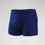 Men's underwear, men's 3D punched ice silk four-cornered pants, seamless thin, flat-cornered pants, extended sport, summer