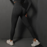 High Waist Yoga Leggings Women Seamless Push Up Sport Leggings Fitness Running Hip Lift Yoga Pants Highly Elastic Gym Leggings