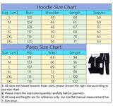 Hot Sales Mens Tracksuit Printed Single Piece Sweatshirts Sweatpants Casual Hoodie Pants Outdoors Mens Clothing Funny Streetwear