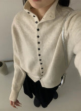 New Soft Comfortable Stand-Up Collar Sweater Cardigan Women Simple Single Breasted Cardigans Coat Autumn Solid Knitted Outerwear