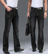 Men's Flared Jeans Loose Men Big-Leg Jeans Men Flared Pants Boot Cut Leg Designer Classic Jeans Multiple Styles Size 28-40