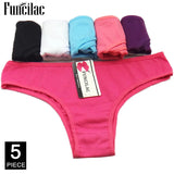 Women's cotton panties Girl Briefs Ms. cotton underwear bikini underwear sexy Ladies Briefs Free shipping 5 Pcs/set