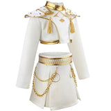 3PS Children's Girls Dance Performance Set Carnival Cosplay Costume Set Halloween Party Set Carnival Costumes 3-10 Years Old