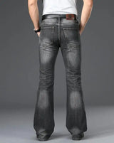 Men's Flared Jeans Loose Men Big-Leg Jeans Men Flared Pants Boot Cut Leg Designer Classic Jeans Multiple Styles Size 28-40