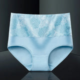 3Pcs/Lot Women's Underwear Plus Size Cotton Panties High Waist Briefs Sexy Lingerie Female Pantys M-5XL Seamless Underpant Girls