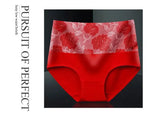 3Pcs/Lot Women's Underwear Plus Size Cotton Panties High Waist Briefs Sexy Lingerie Female Pantys M-5XL Seamless Underpant Girls