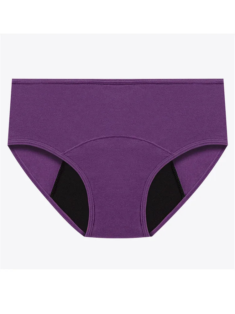 2024 Leak Proof Menstrual Panties Women Period Panties Cotton Underwear Sexy Physiological Pants Women's Briefs
