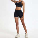 Hearuisavy Summer Running Sports Shorts Women Buttock Lift Leggings Women Cycling Slim Fit Workout Shorts High Waist Yoga Shorts