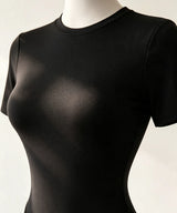 Women's High-Quality Backless Bodysuit Basic Solid Color Comfortable Fit Underwear