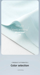 Men's underwear, men's 3D punched ice silk four-cornered pants, seamless thin, flat-cornered pants, extended sport, summer