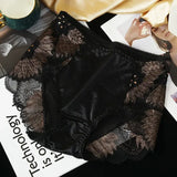 New Sexy Women Underwear High Quality Luxury Lace Ladies Panties Seamless Mid-Rise Female Briefs Lingerie Intimates